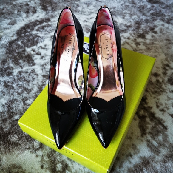 TED BAKER KAAWA PUMPS BLACK SIZE 7.5 - Picture 3 of 10